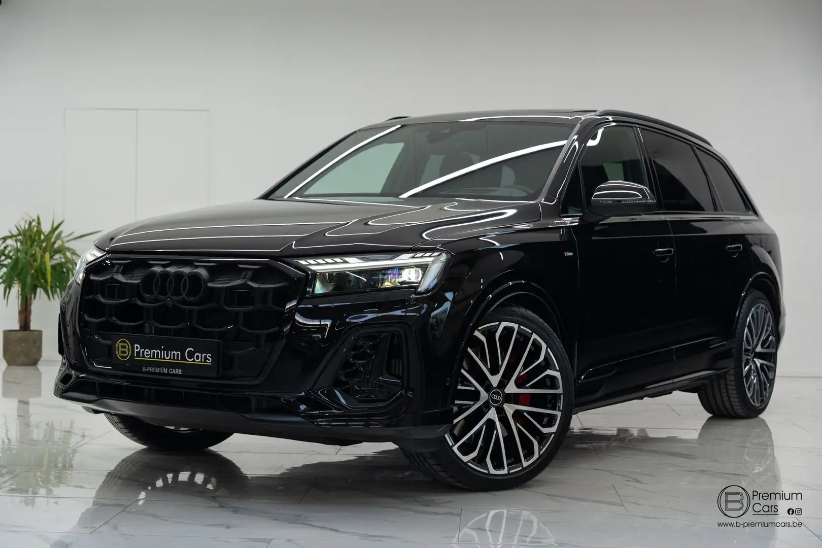Audi Q7 60e TFSI hybrid 3x S-line! Competition! Fulloption Schwarz - 1