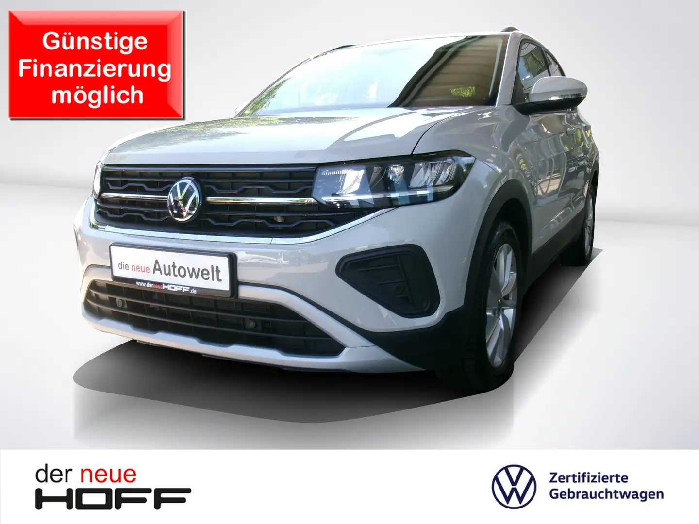 Volkswagen T-Cross 1.0 TSi Life Navi ACC SHZ Allwetter LED DAB+ Grau - 1