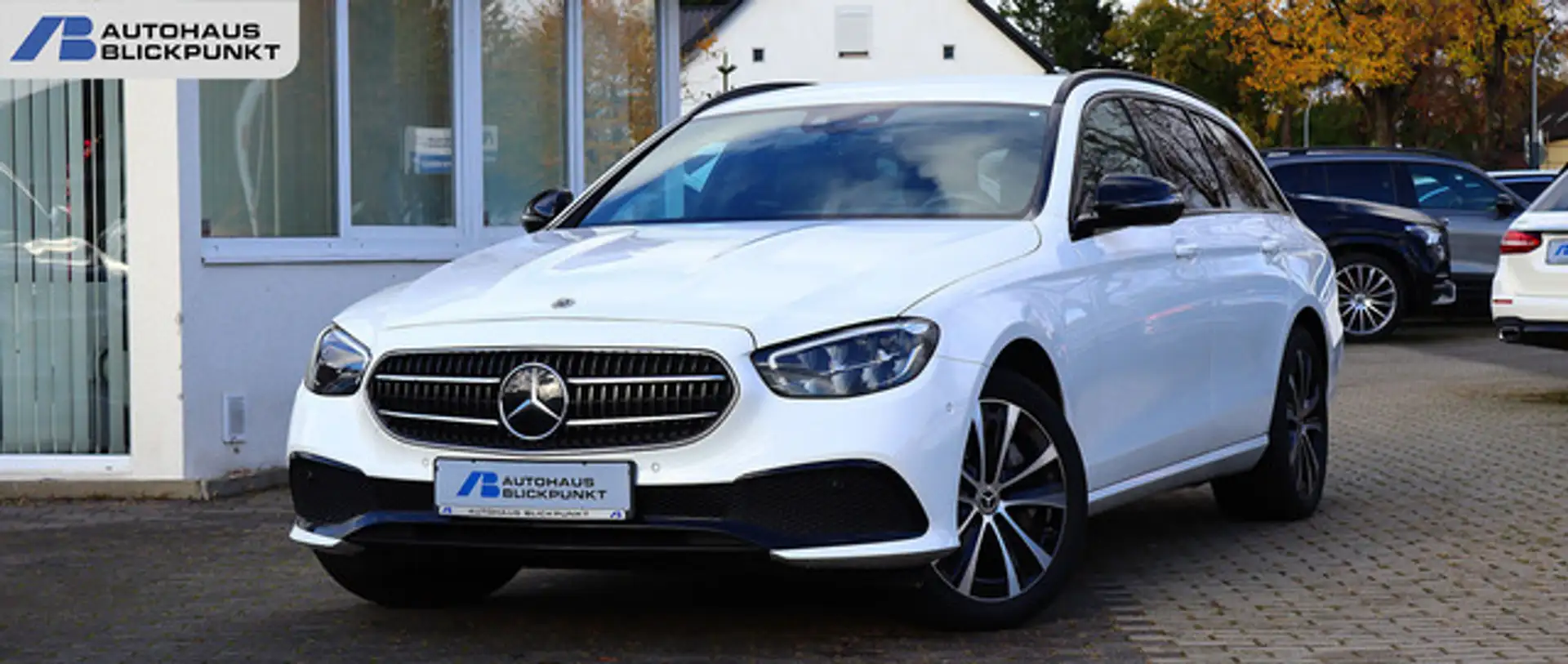 Mercedes-Benz E 300 de T 4M NIGHT DISTRONIC+KAMERA+BURMESTER Blanc - 1