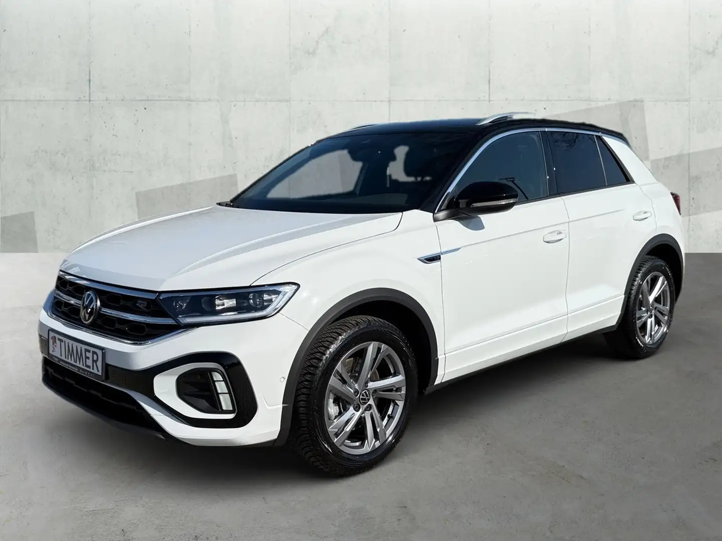 Volkswagen T-Roc 2.0 TDI DSG R-LINE *AHK *LED *ACC *RKAM *NAVI * Weiß - 2