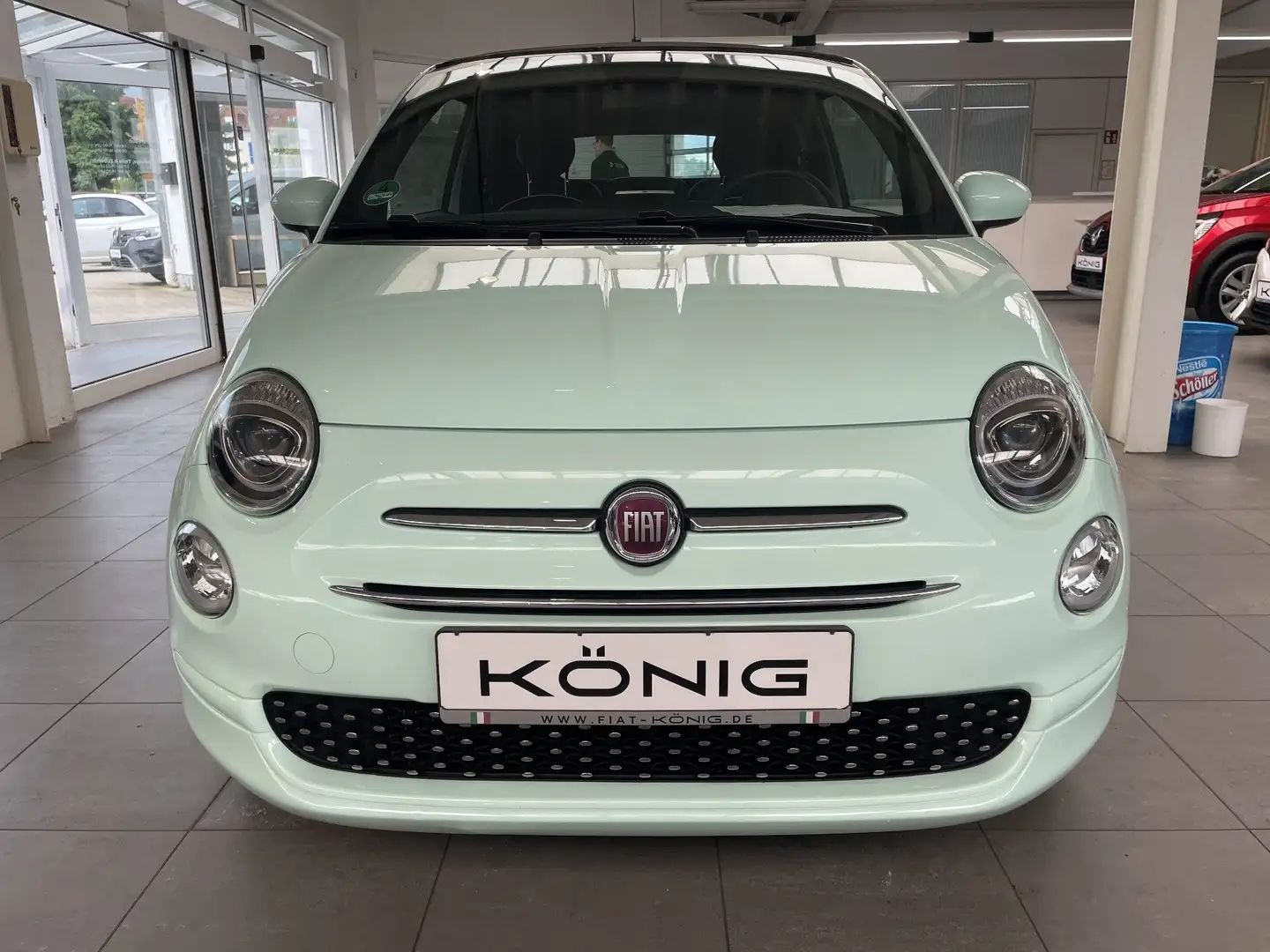 Fiat 500C Cabrio Automatik Lounge Grün - 2