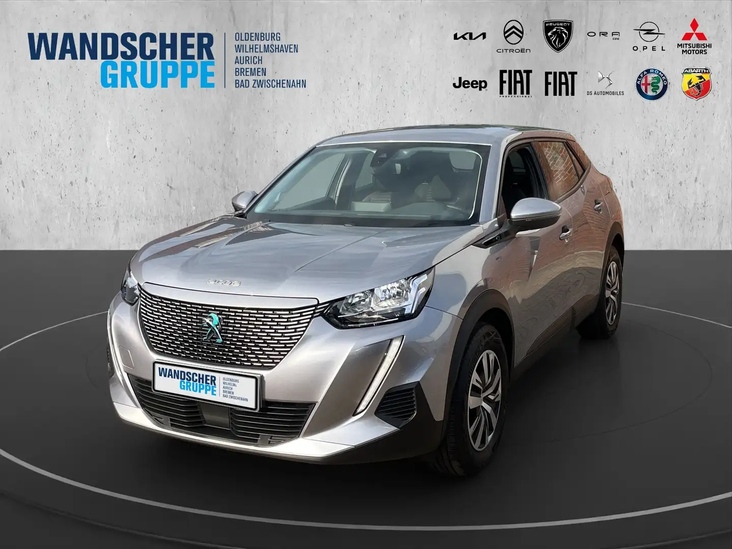 Peugeot 2008 Active 136 Elektro Shz CarPlay Kamera Silber - 1