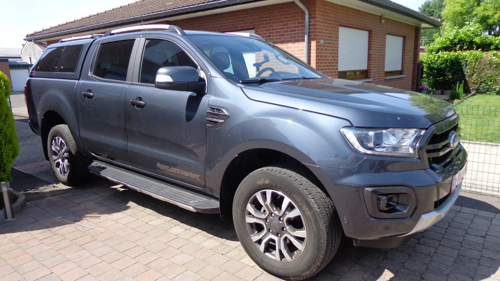 Ford Ranger Ranger 2.0 BiT EcoBlue Wildtrak (EU6.2) Gris - 1