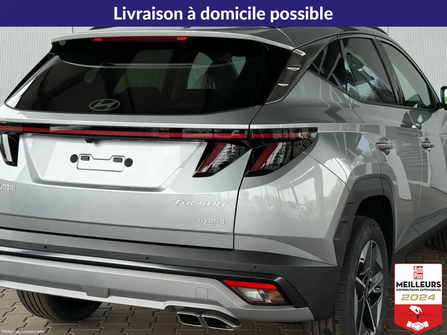 Hyundai TUCSON T-GDI 215 Hybrid BVA6 Creative Blanc - 2