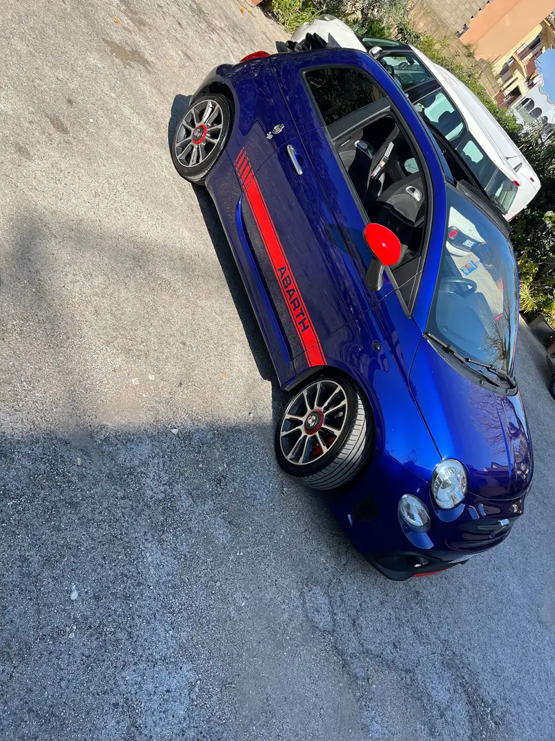 Abarth 500C 500C/595C 1.4 16v t. t-jet Custom 135cv E6 Blu/Azzurro - 2