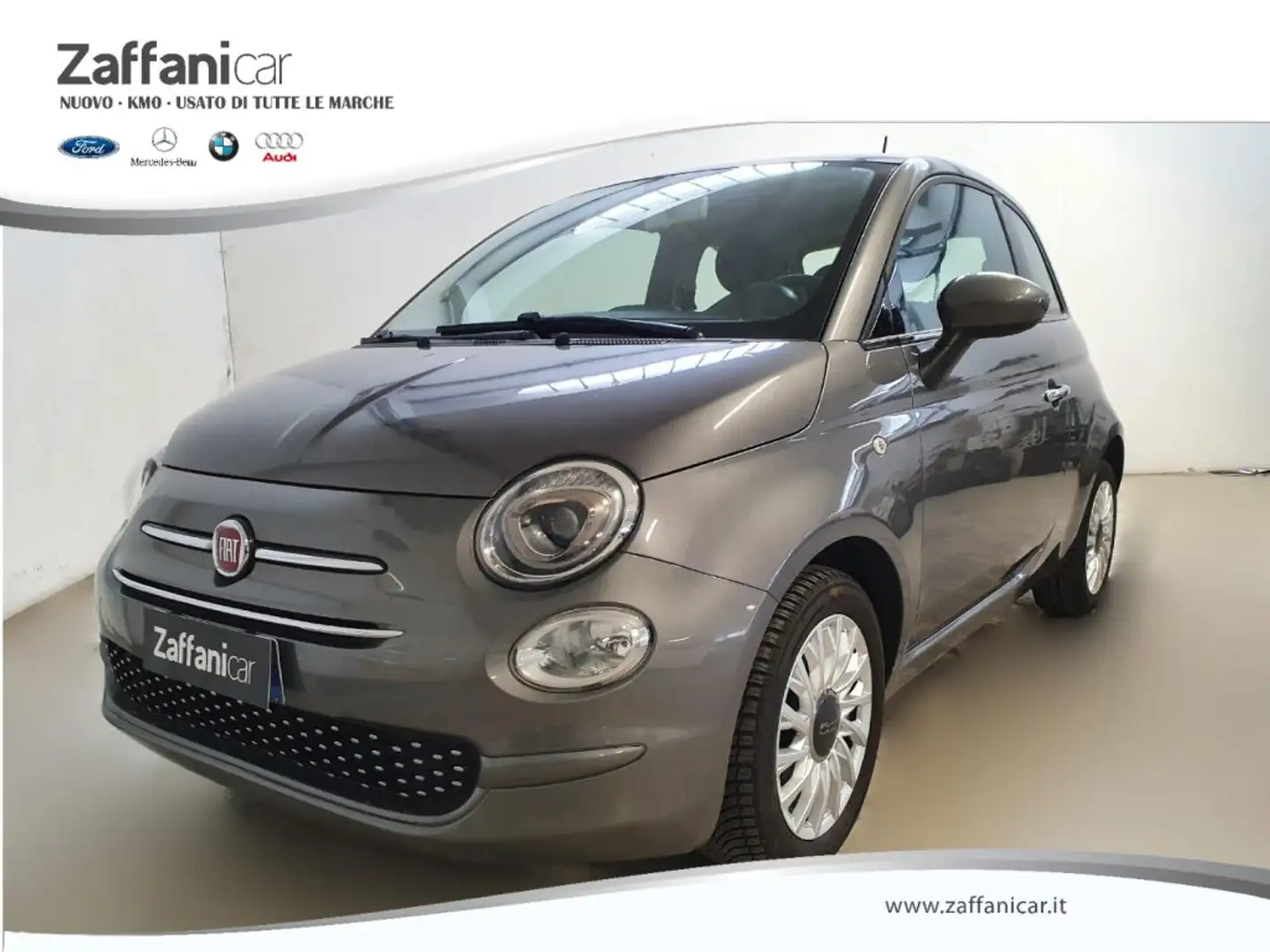 Fiat 500 1.2 Lounge NEOPATENTATI Grigio - 1