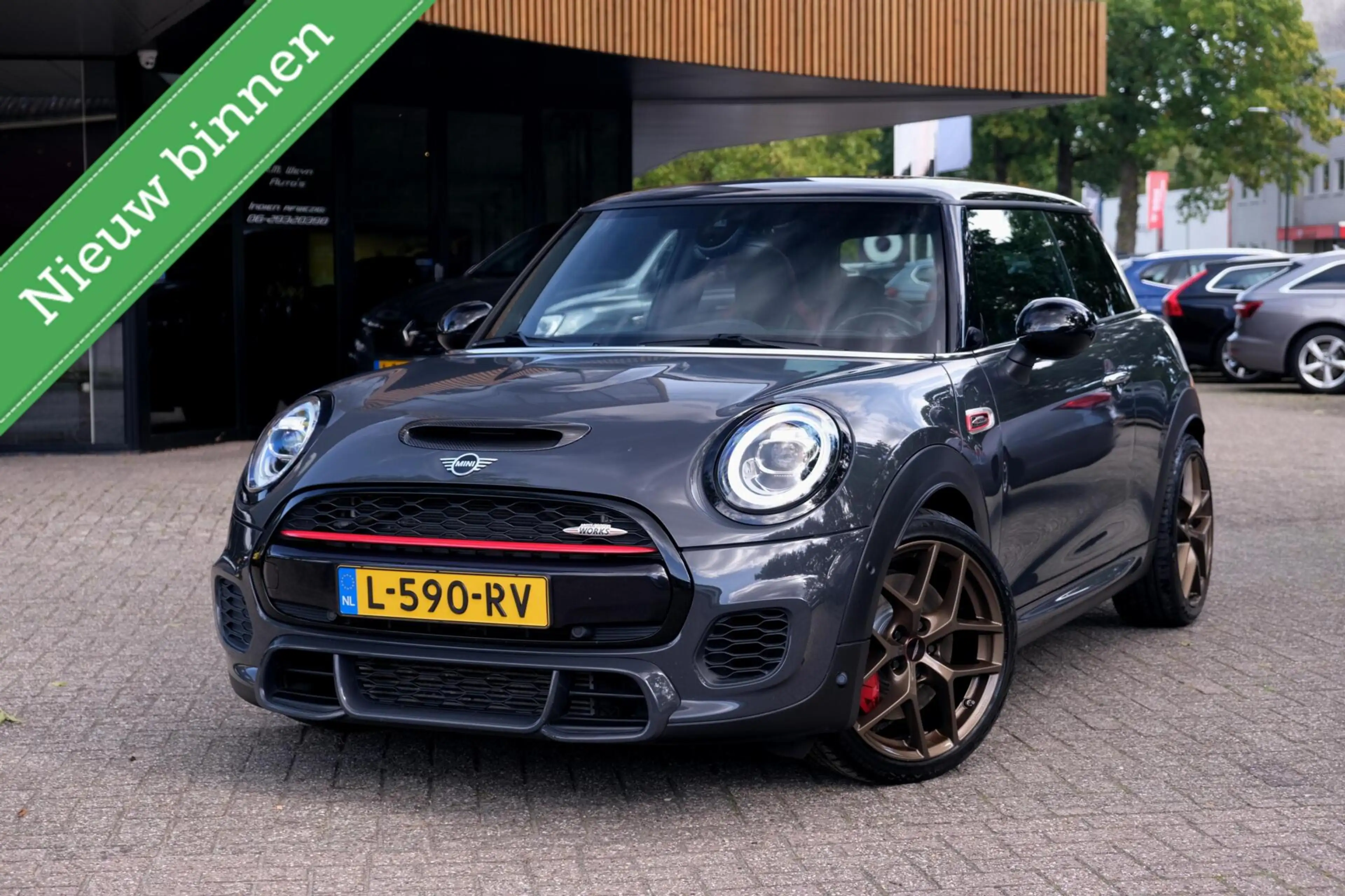 MINI John Cooper Works 3-Deurs 2.0 Chili|Rijklaar!|Eventuri|ACC|PANO|HUD|