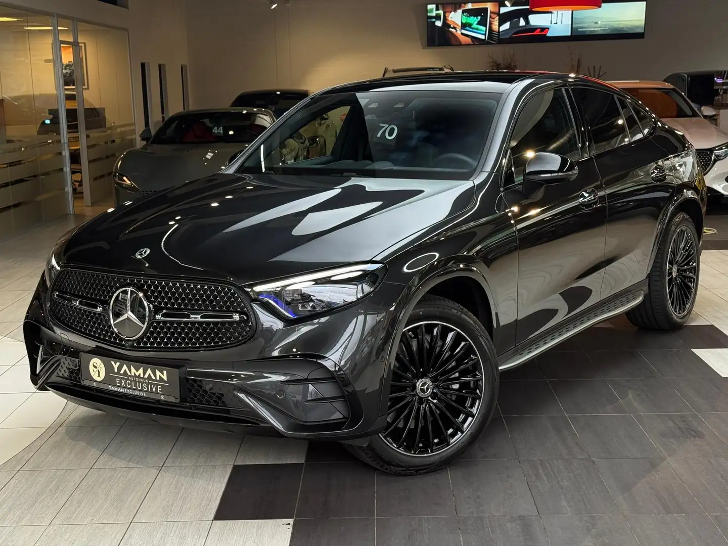 Mercedes-Benz GLC 450 d 4Matic Edition AMG Line*Pano*HuD* Gris - 1