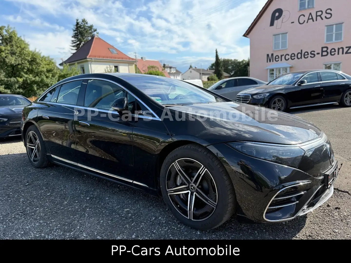 Mercedes-Benz EQS 450+ AMG PREMIUM PLUS*Hyperscreen*FondEntert Noir - 1