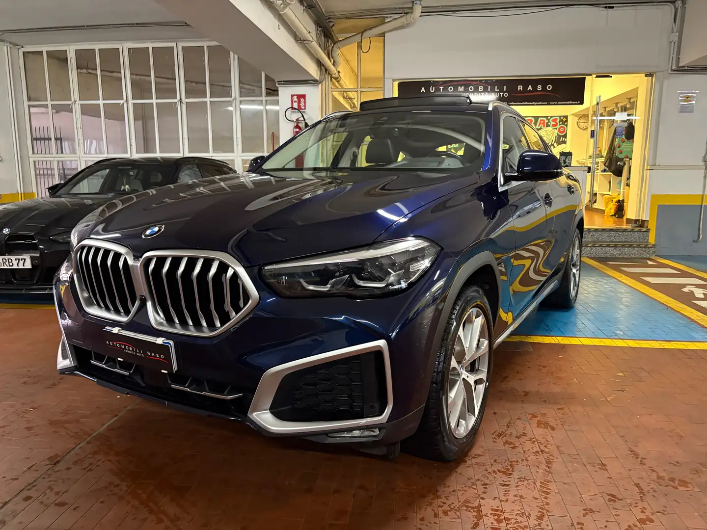 BMW X6 X6 xdrive30d mhev 48V xLine auto Blauw - 1