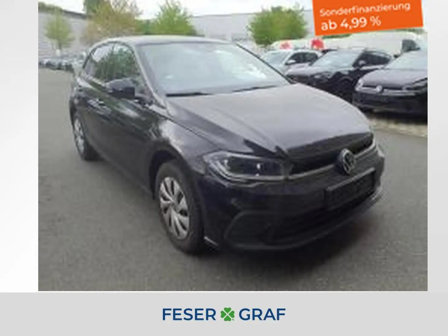 Volkswagen Polo 1.0 TSI Move DSG IQ-Light / AHK / PDC / Sitzheizun Schwarz - 1