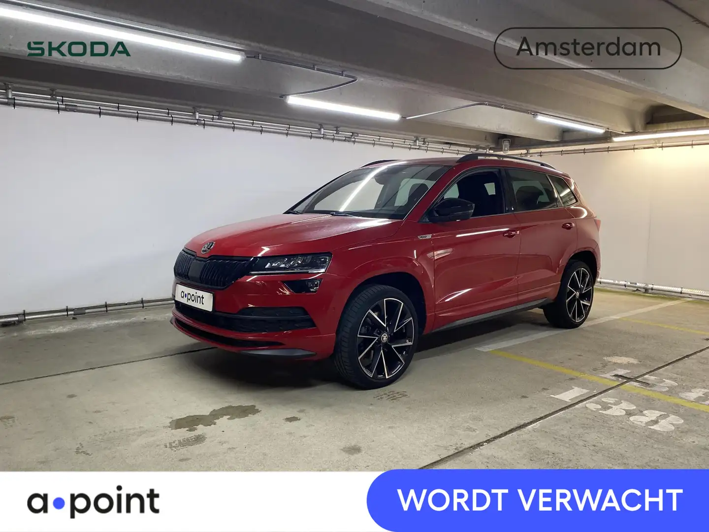 Skoda Karoq 1.5 TSI ACT Sportline Business 150 pk Automaat (DS Rood - 1