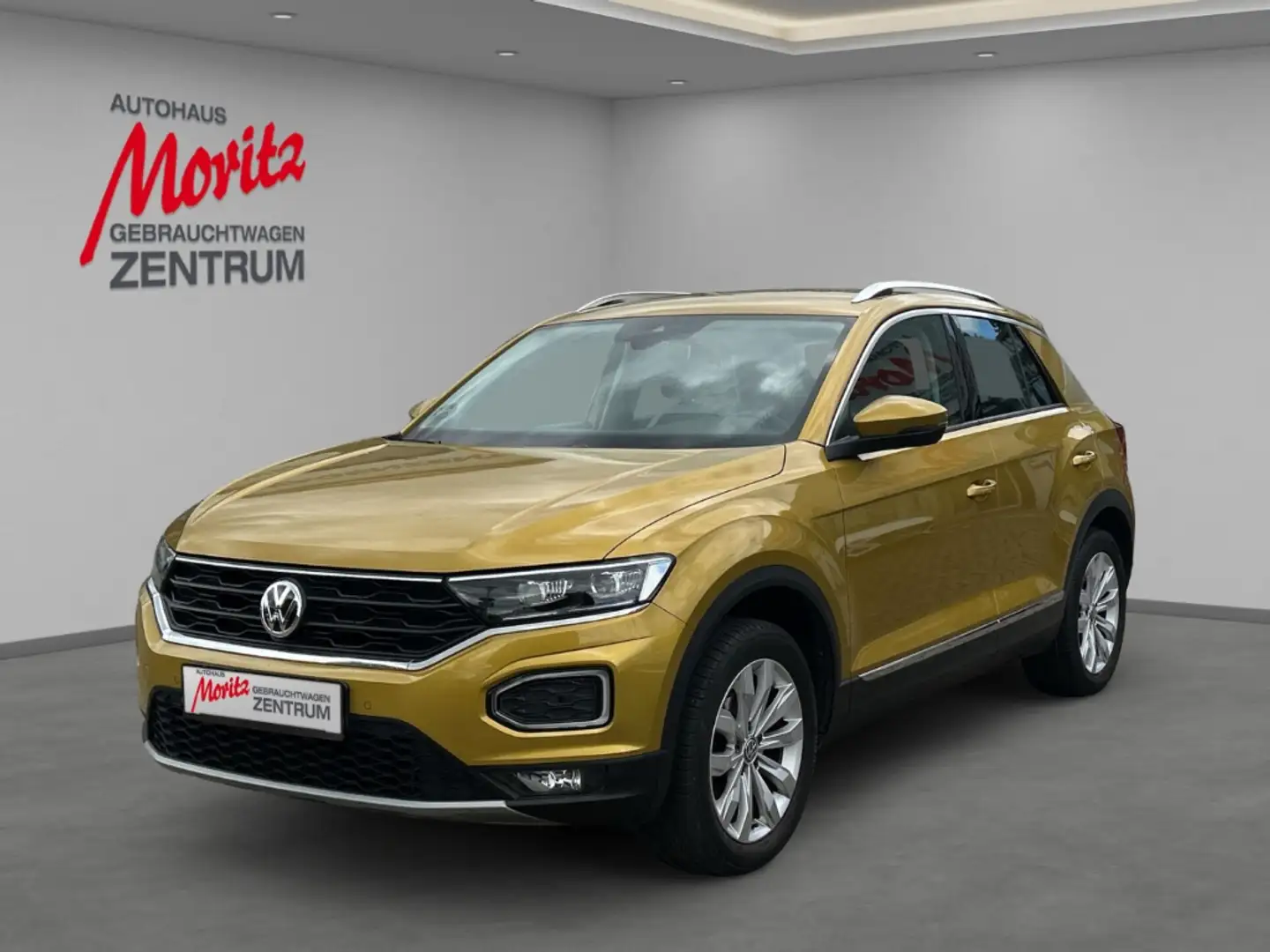Volkswagen T-Roc 1.5 Sport DSG Dig.Cockpit LED ACC 2-Z-Klimaautom F Gelb - 1