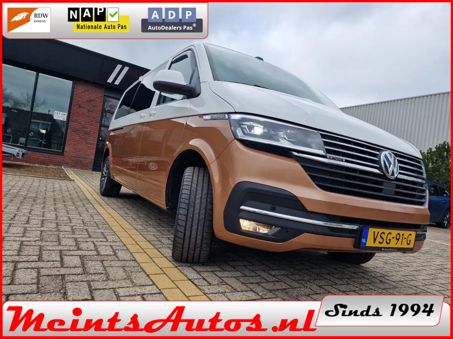 Volkswagen T6.1 Transporter 2.0 TDI 204Pk Bulli 4-MOTION DC Dubbele Cabine DSG Wit - 2
