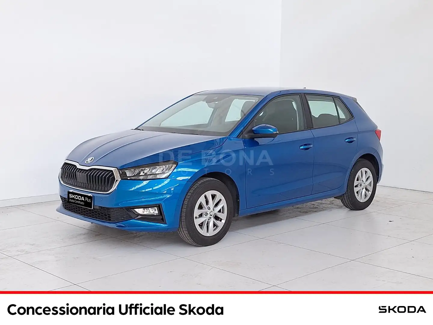 Skoda Fabia 1.0 mpi evo ambition 80cv Blauw - 1