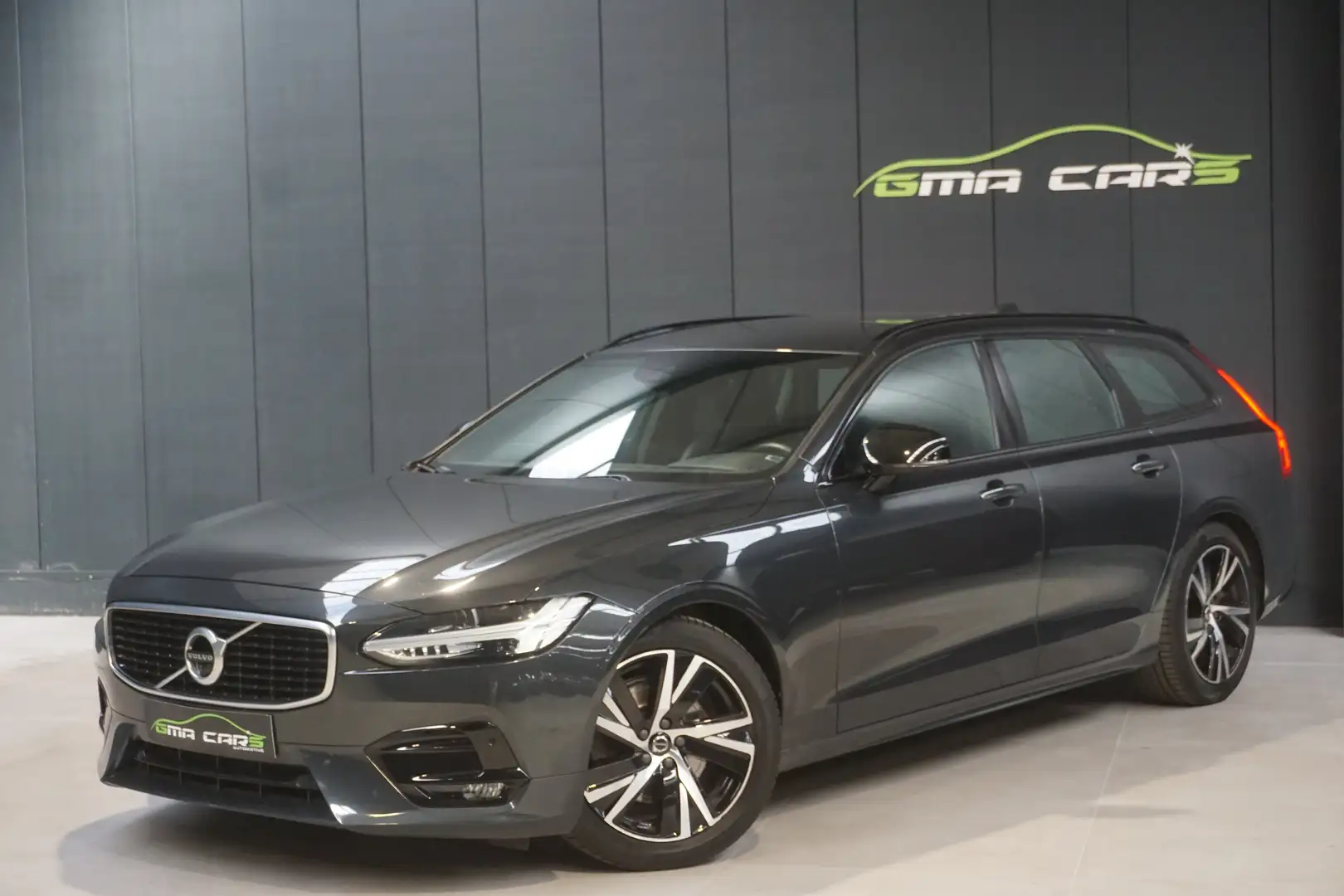 Volvo V90 D4 Automaat R Design-Nav-360c-H.Leder-Garantie Grau - 1