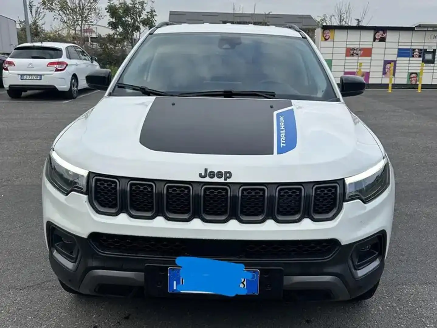 Jeep Compass Compass 1.3 240 CV t4Trailhawk 4xe auto NO VINCOLI Bianco - 1