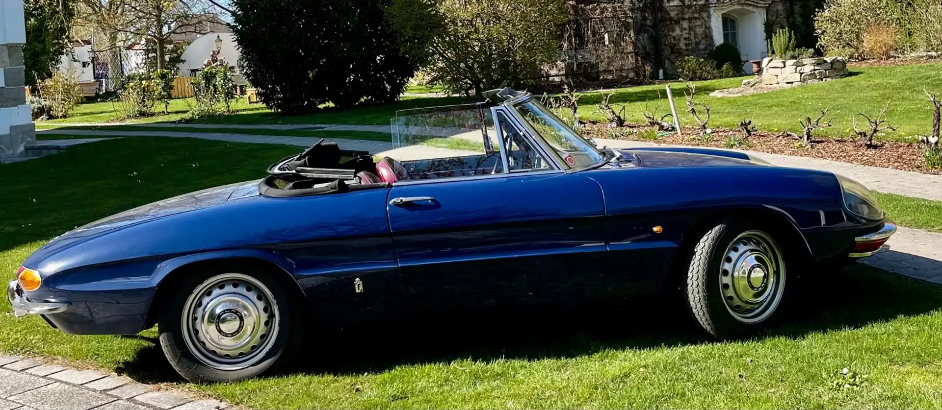 Alfa Romeo Spider Duetto 1600 Blau - 2