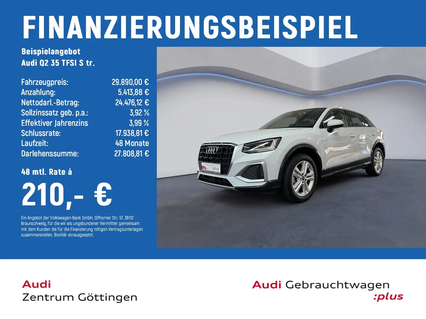 Audi Q2 35 TFSI S tr. advanced +AHK+LED+SOUND+KOMFORT Wit - 2