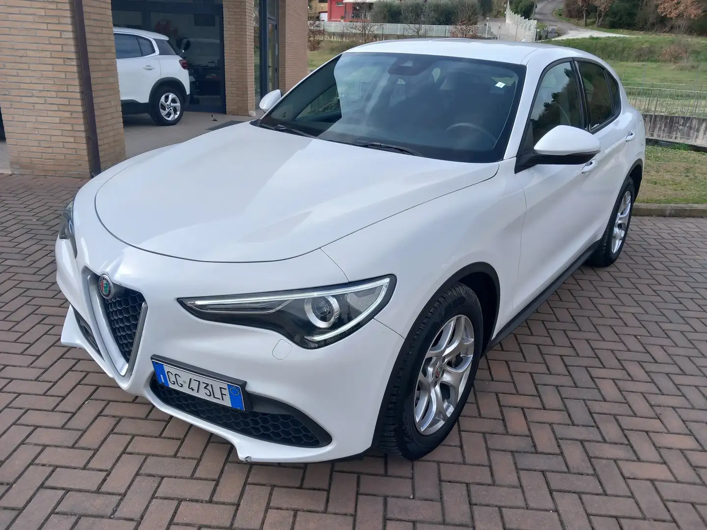 Alfa Romeo Stelvio Stelvio 2.2 t 160 Cv AT8 RWD Business PREZZO REALE Weiß - 1