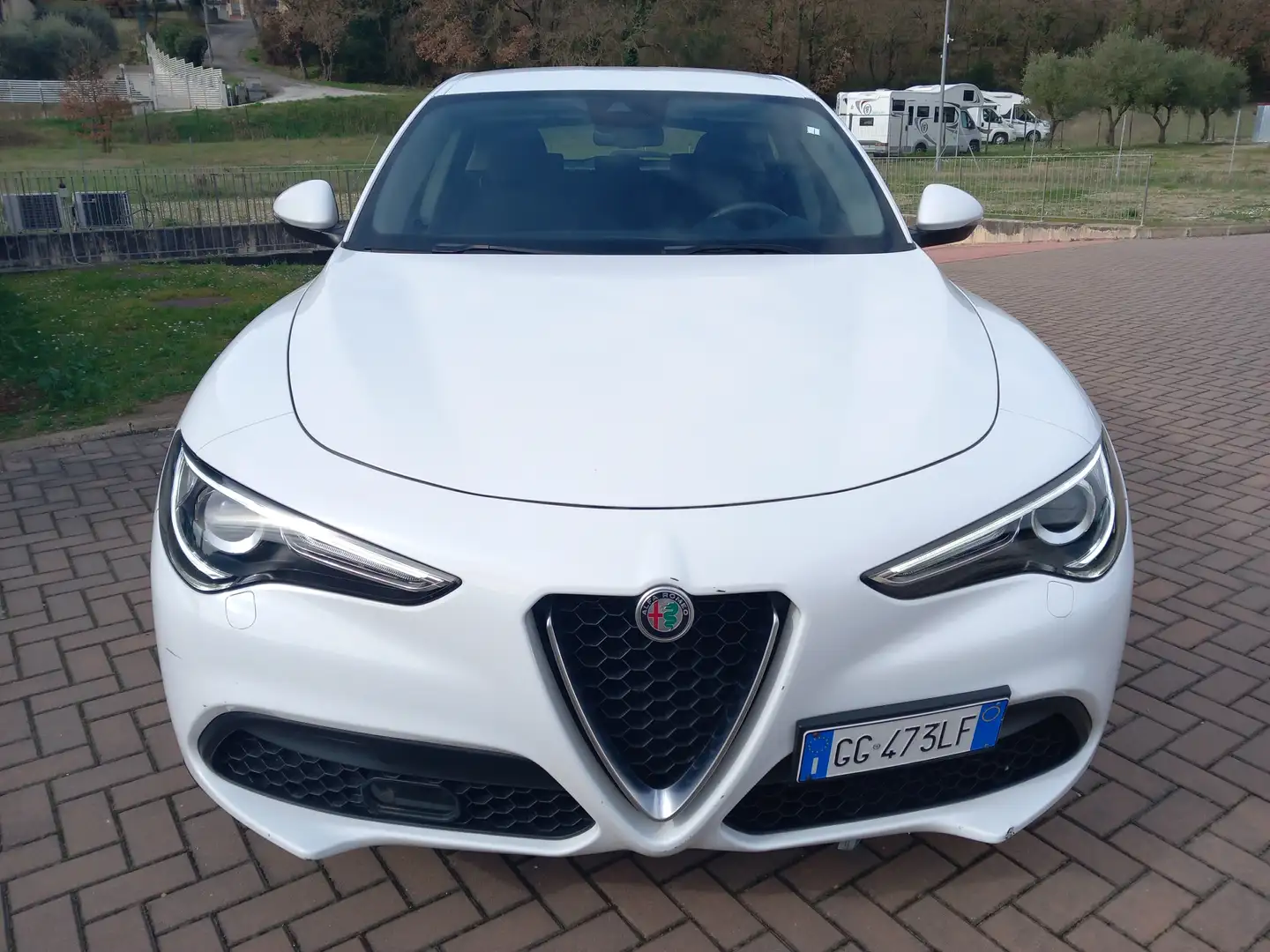 Alfa Romeo Stelvio Stelvio 2.2 t 160 Cv AT8 RWD Business PREZZO REALE Weiß - 2