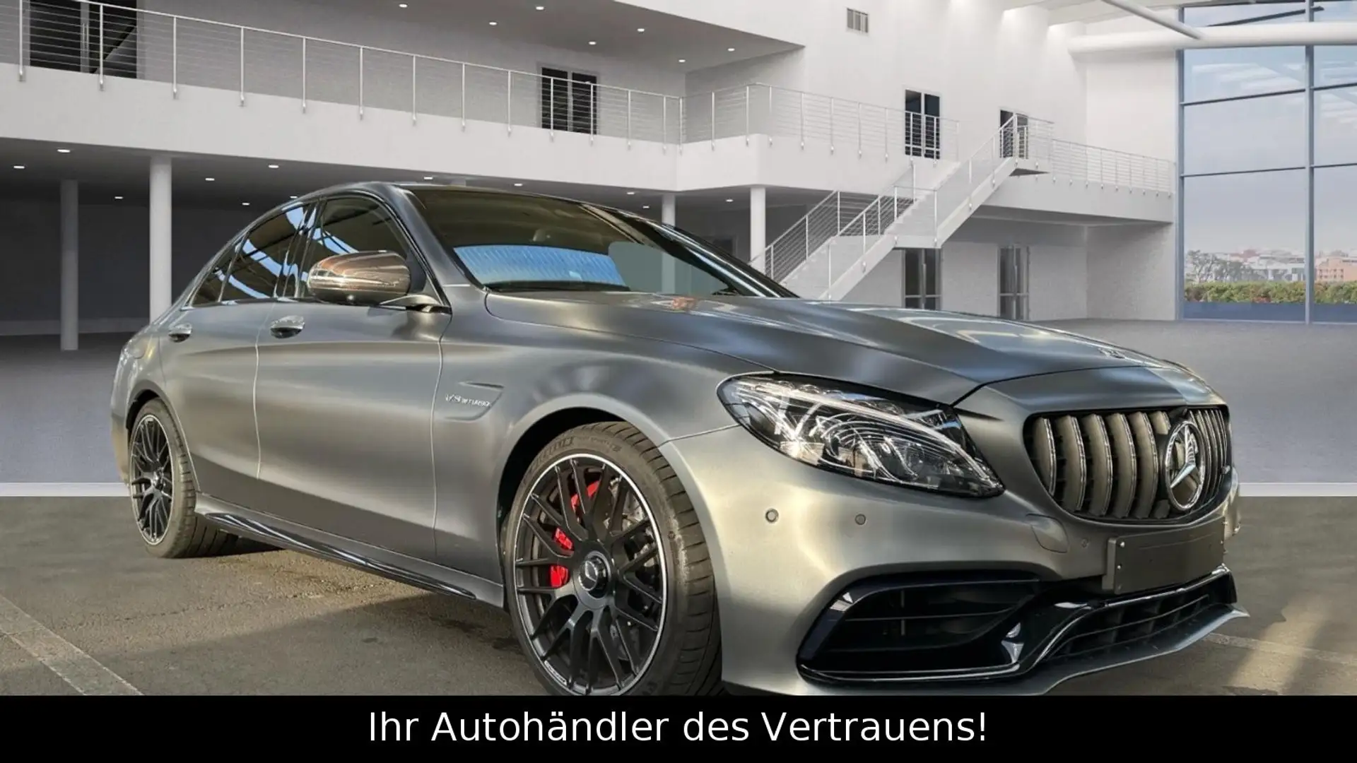 Mercedes-Benz C 63 AMG C 63S AMG*Pano*Magno Lack*Performance AGA*Burmes Grau - 1