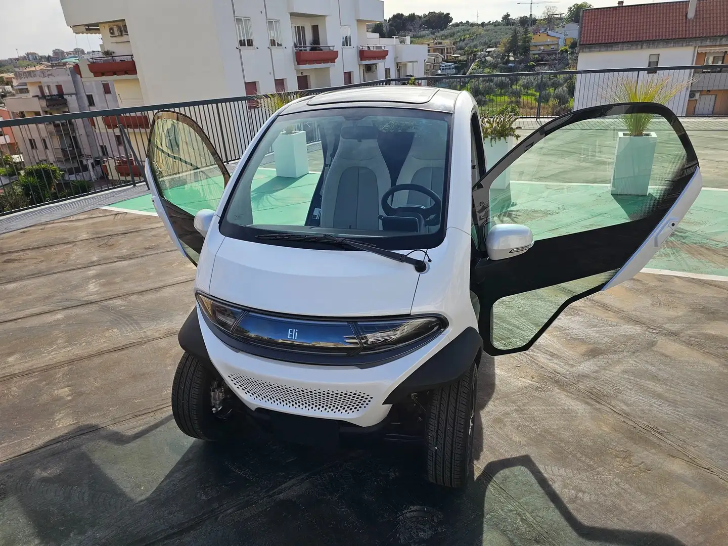 Microcar Minicar elettrica ELI ZERO PLUS Alb - 2
