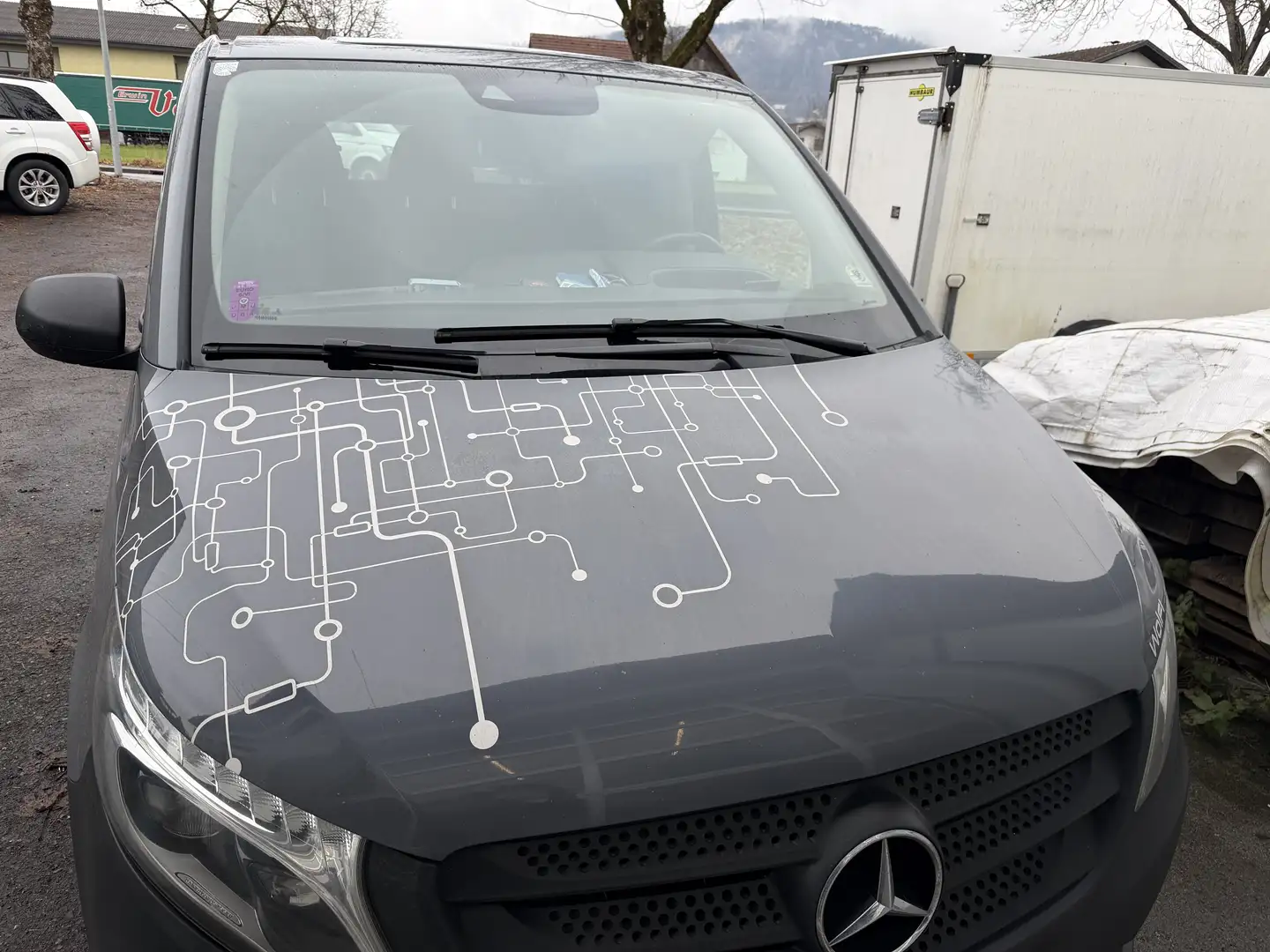 Mercedes-Benz Vito Vito 116 CDI BlueEfficiency extralang Grau - 2