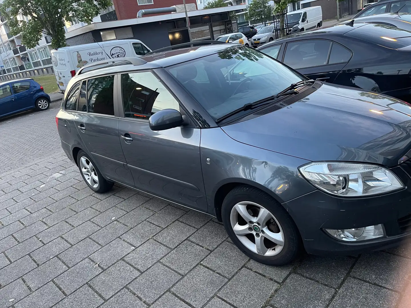Skoda Fabia 1.2 TDI Greenline Grijs - 1
