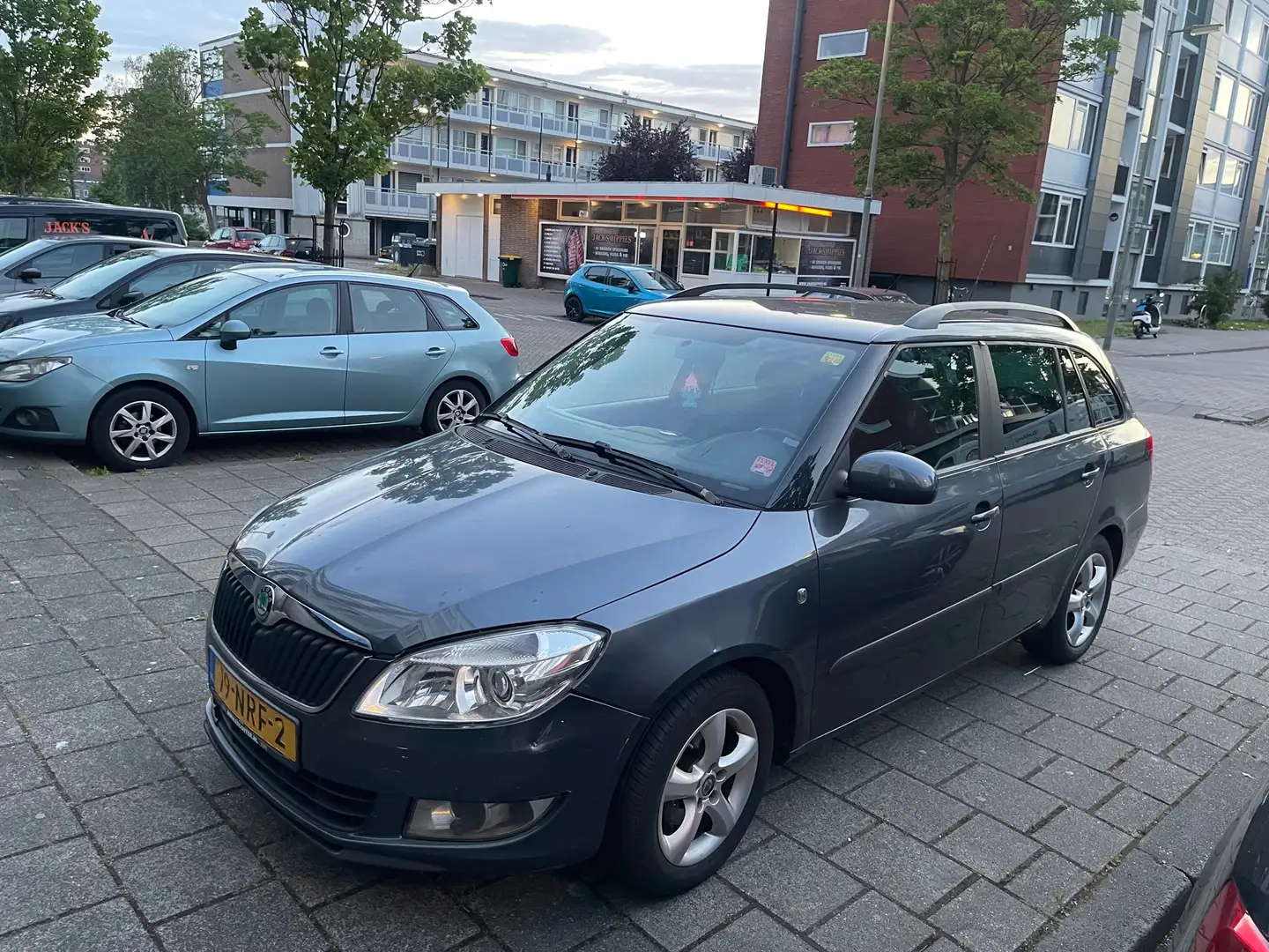 Skoda Fabia 1.2 TDI Greenline Grijs - 2