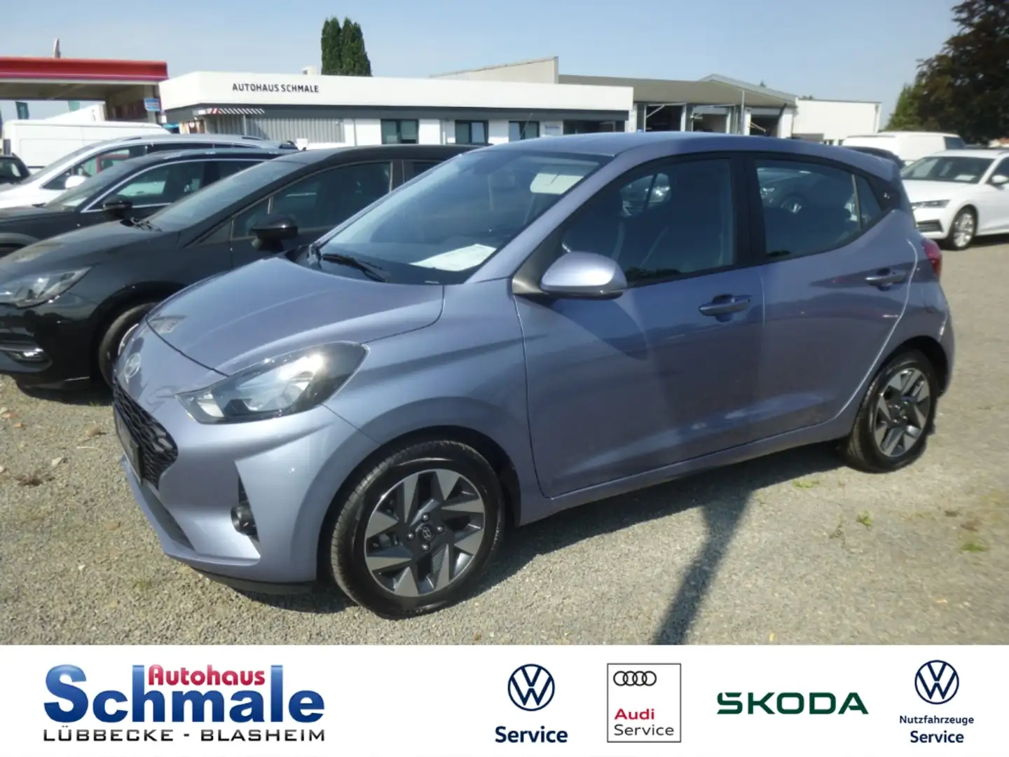 Hyundai i10 Trend 1.0 EU6d Blau - 1