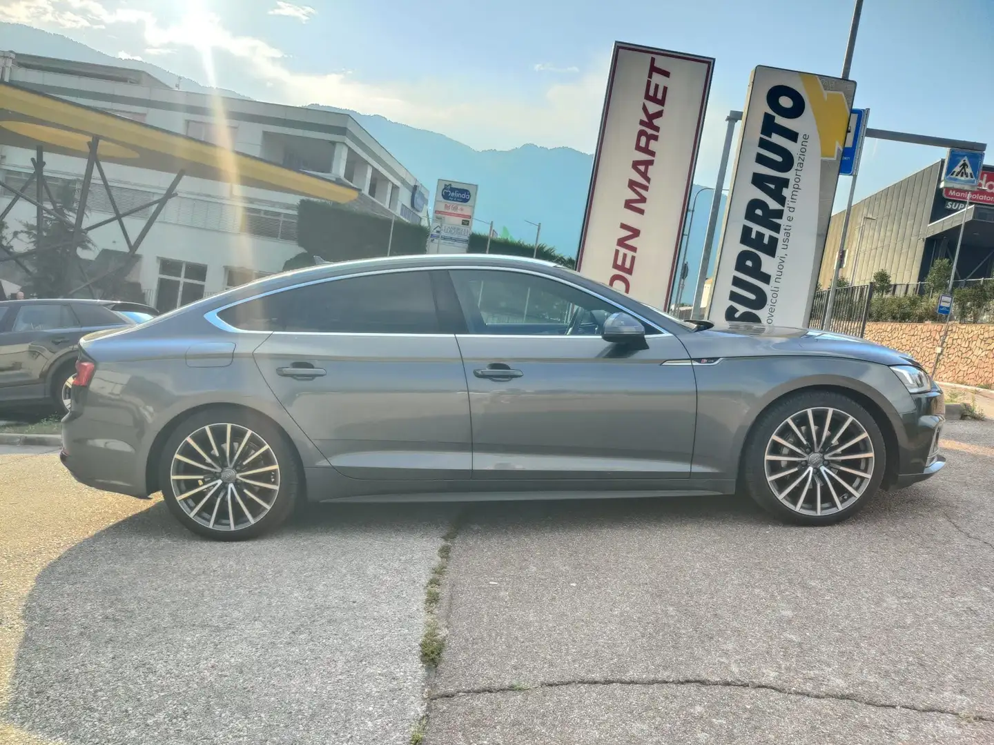 Audi A5 A5 Spb 2.0 tdi S line quattro 190cv s-tronic Gris - 1
