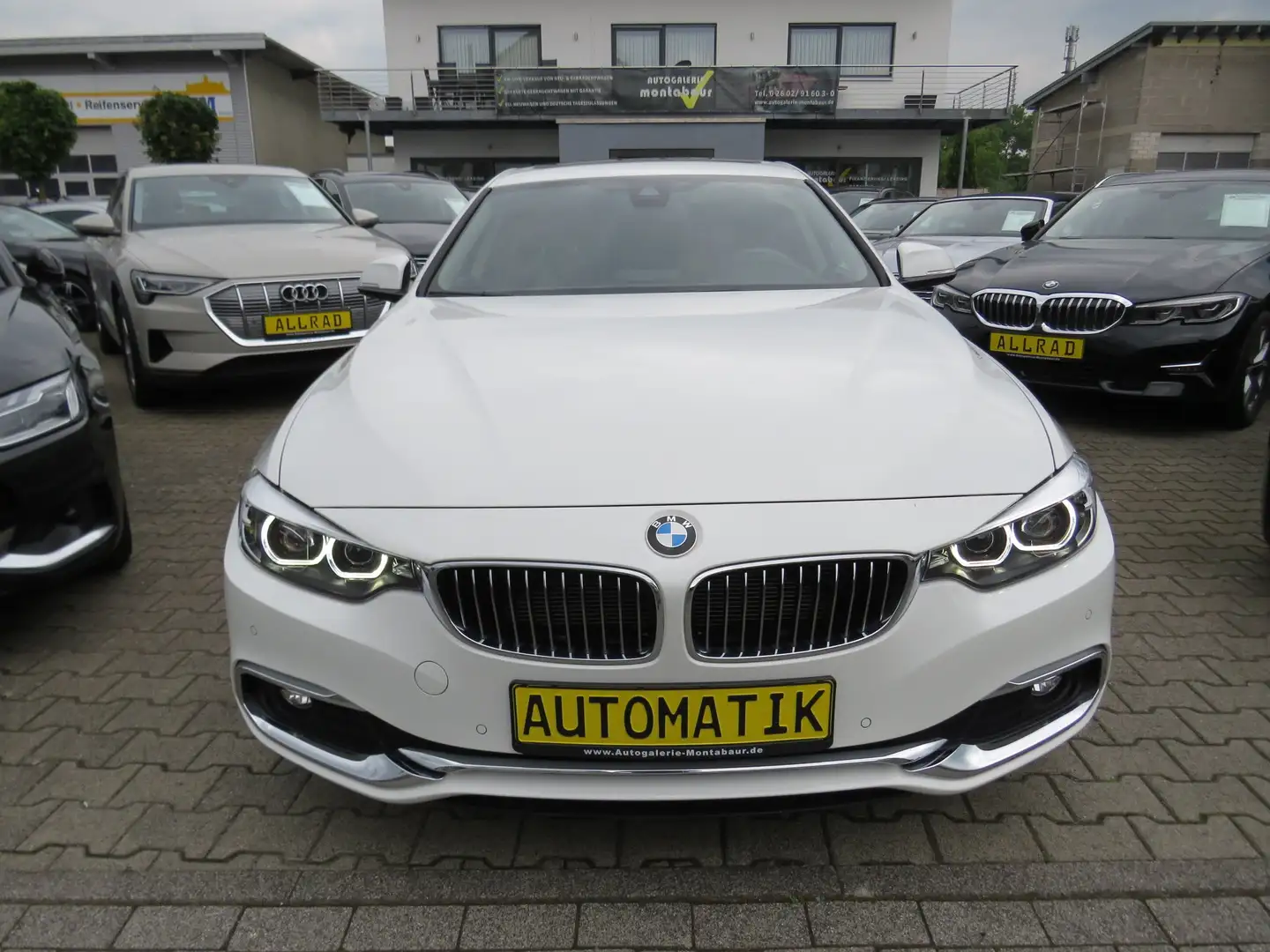 BMW 420 dA Gran Coupe Luxury Line *1.HAND *LEDER *SD *LED Blanc - 2