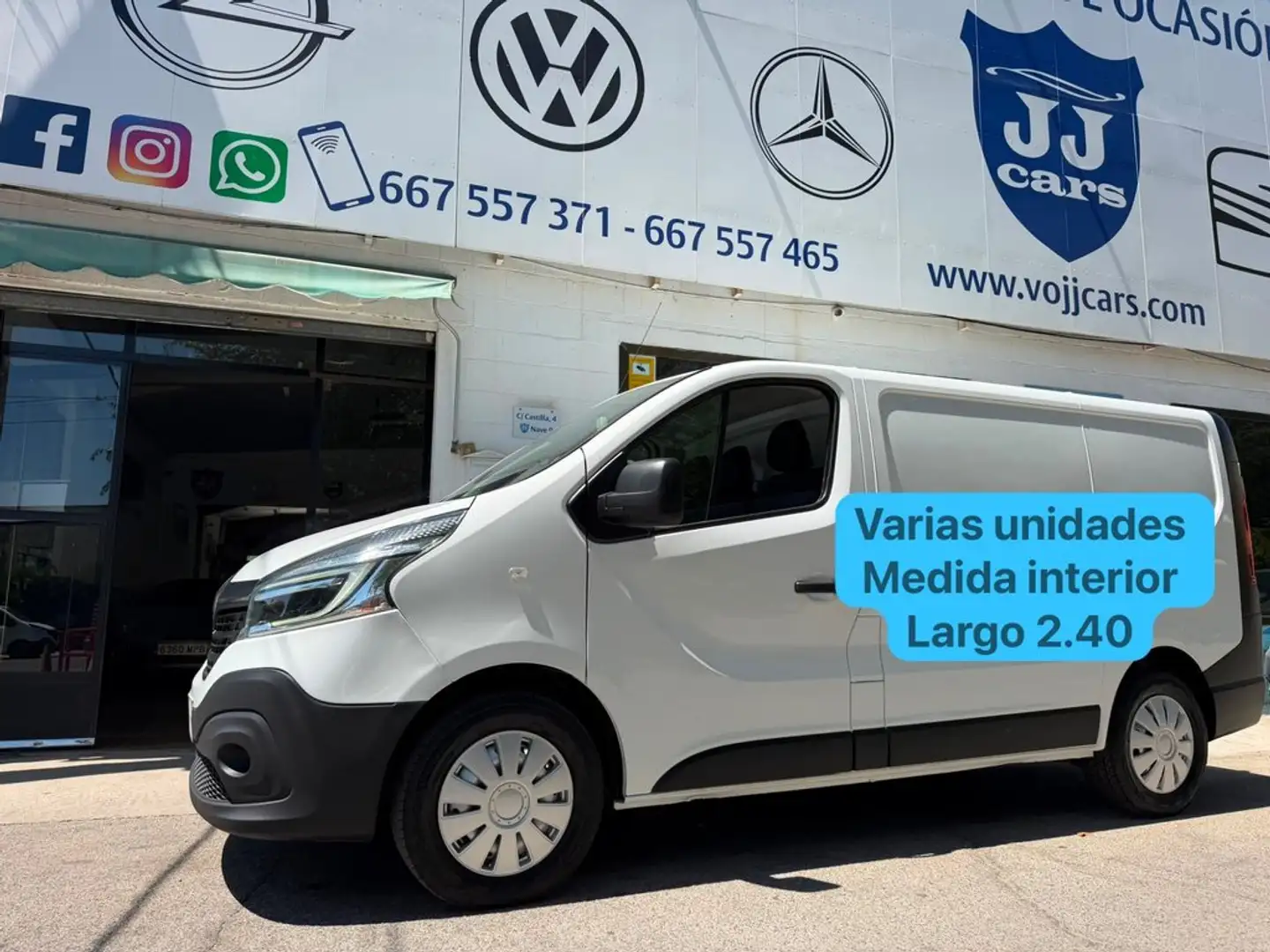 Renault Trafic Furgón 29 L1H1 Energy BluedCi 88kW Blanco - 1