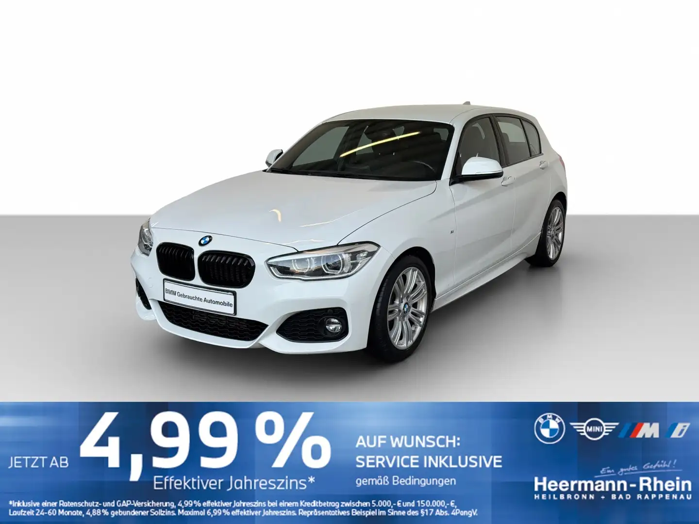BMW 120 d 5-trg. M Sport Navi.LED.PDC.SHZ.FSE.Tempo. Wit - 2