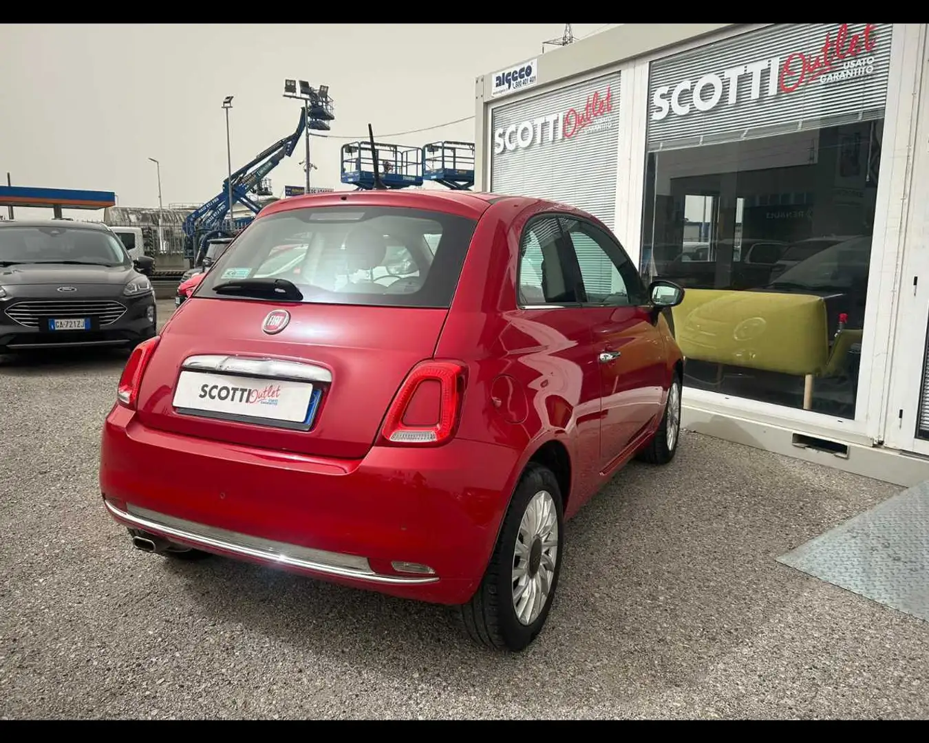Fiat 500 1.2  Lounge Rosso - 2