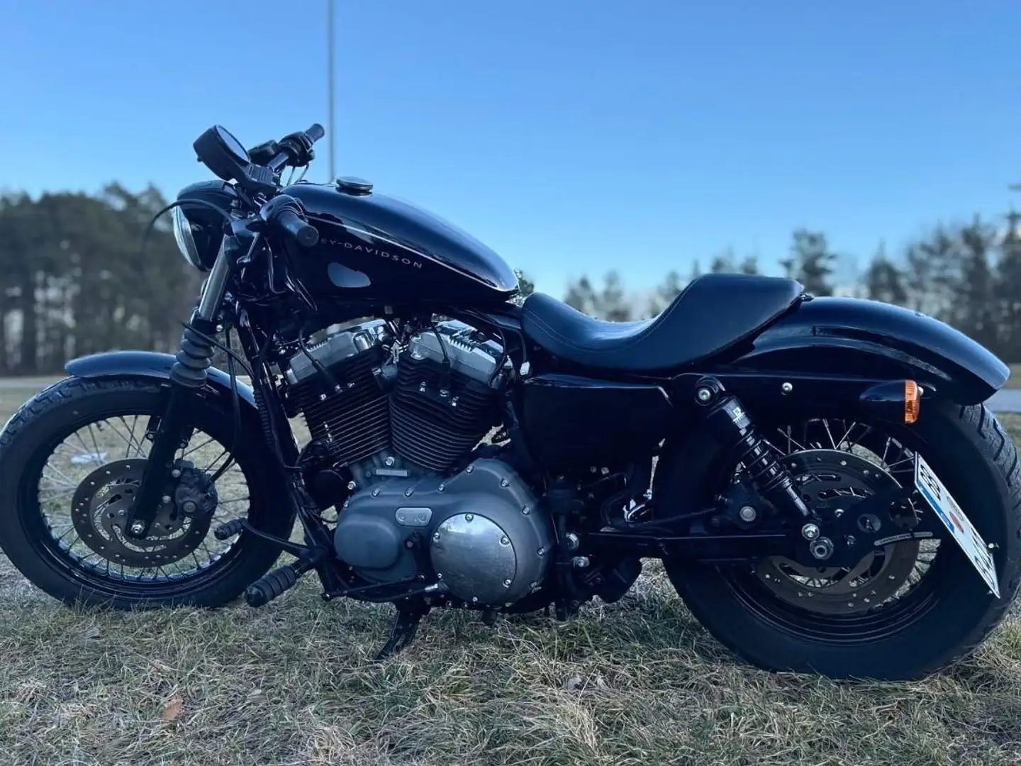 Harley-Davidson Sportster XL1200N Nighster Czarny - 2