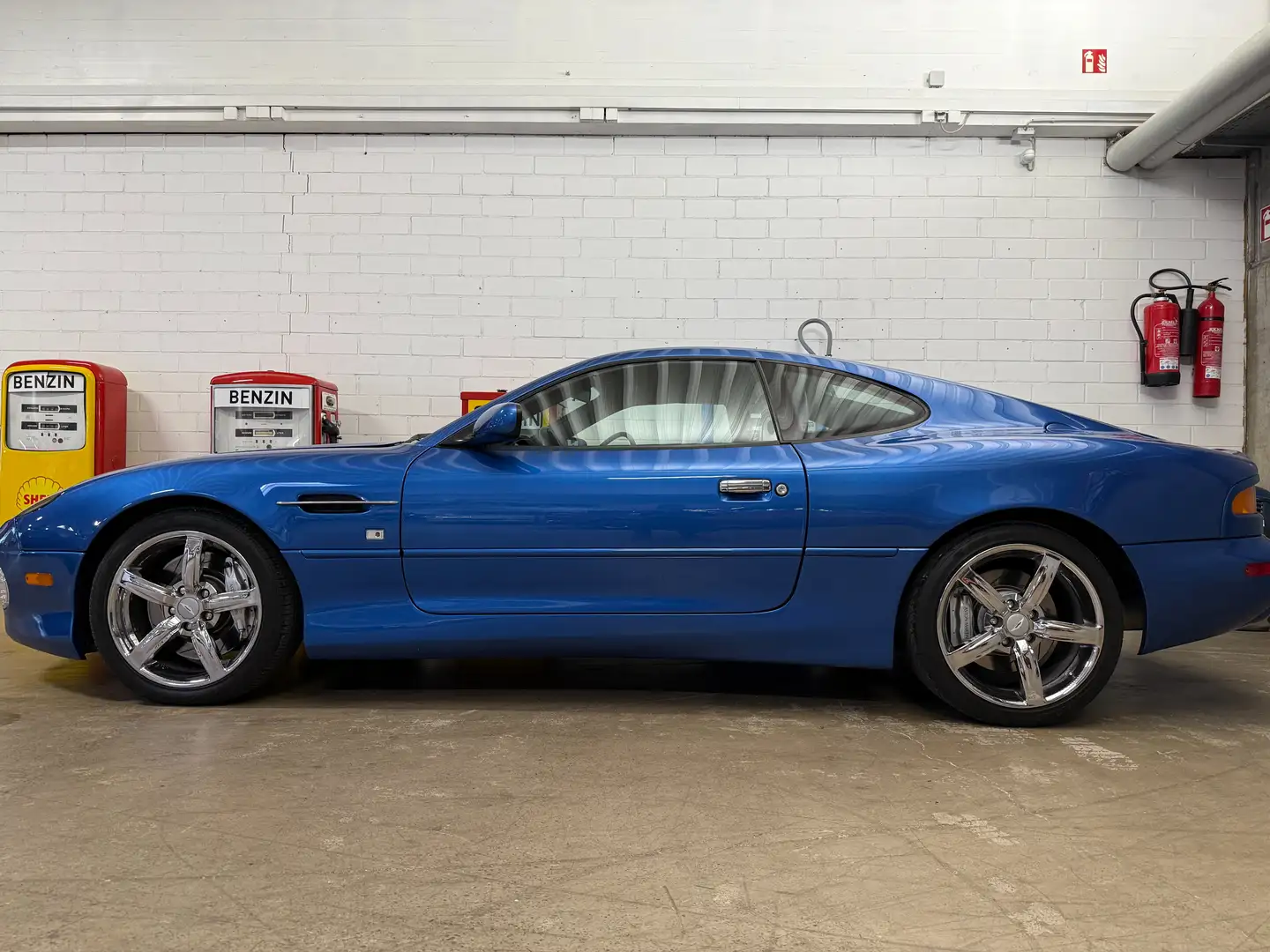 Aston Martin DB7 DB7 GT Coupe Blau - 1
