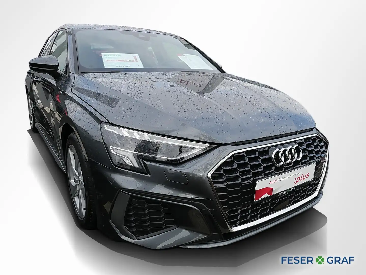 Audi A3 35 TFSI 2x S line LED Navi Rüka Grau - 2