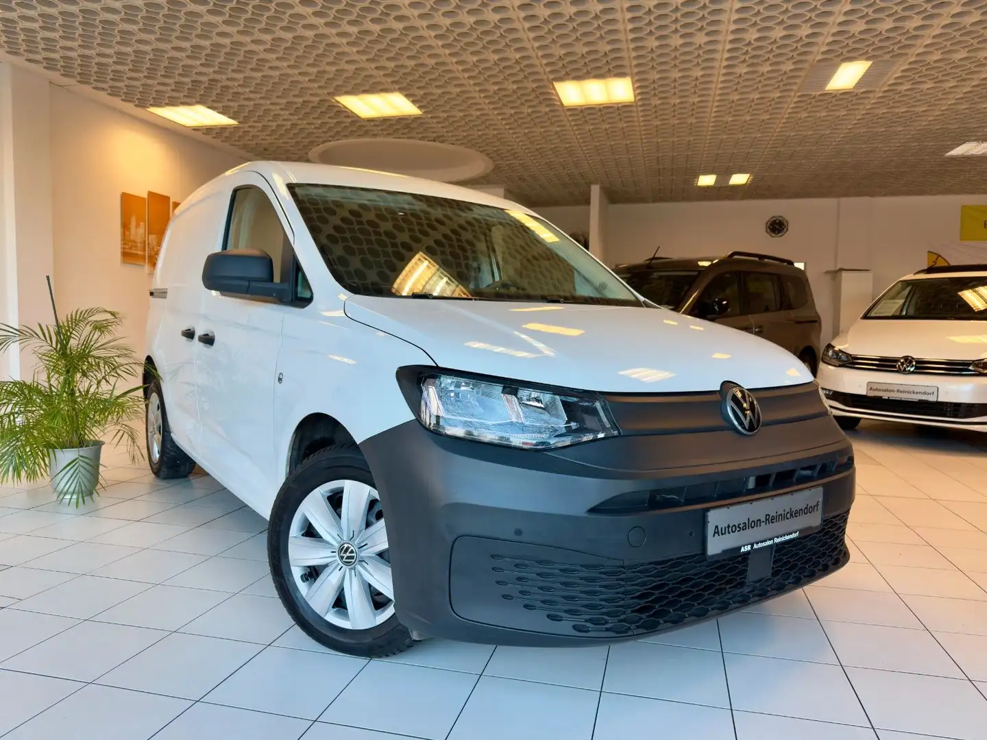 Volkswagen Caddy Cargo 2.0TDI*PDC*NAVI*KLIMA* Weiß - 1