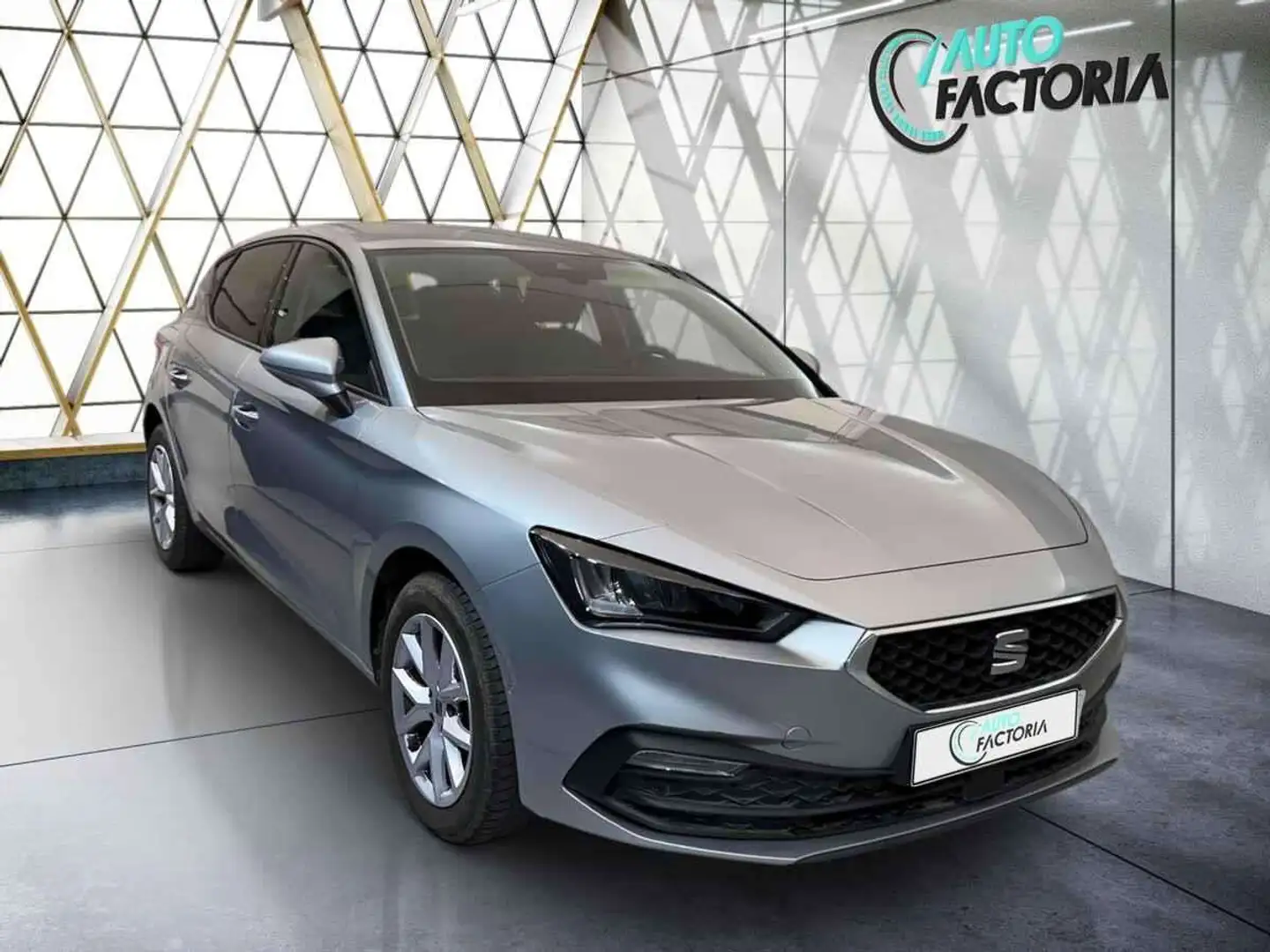 SEAT Leon -36% 2.0 TDI 150 BVA +MIRRORLINK+CAM+LED+Options Zilver - 2