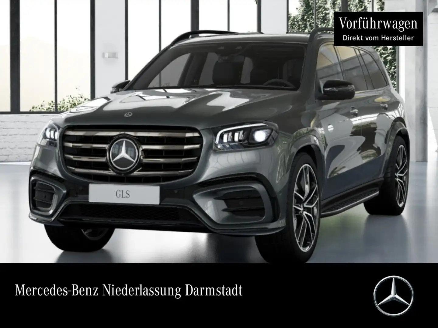 Mercedes-Benz GLS 450 d 4M AMG+NIGHT+PANO+360+AHK+MULTIBEAM+SPUR Gris - 1