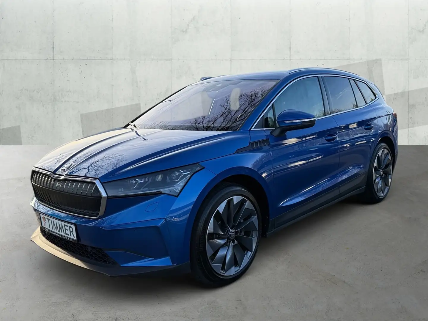 Skoda Enyaq iV 80 SUITE +AHK +MATRIX +RKAM +LEDER +LM NAVI + Blau - 2