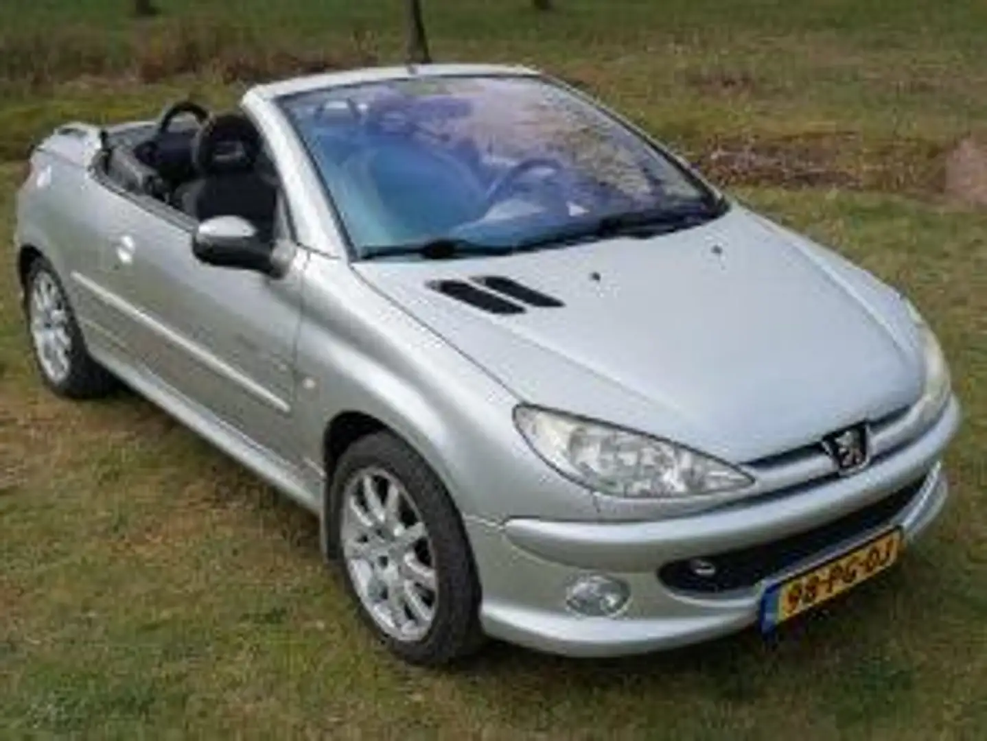 Peugeot 206 206CC 1.6-16V Quiksilver Zilver - 1