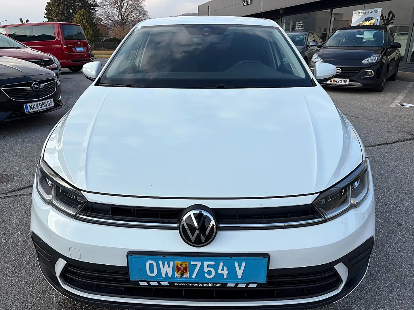 Volkswagen Polo 1,0 **Virtual/Nur 61.000 Km /Mwst. /1. Besitz /... Weiß - 2