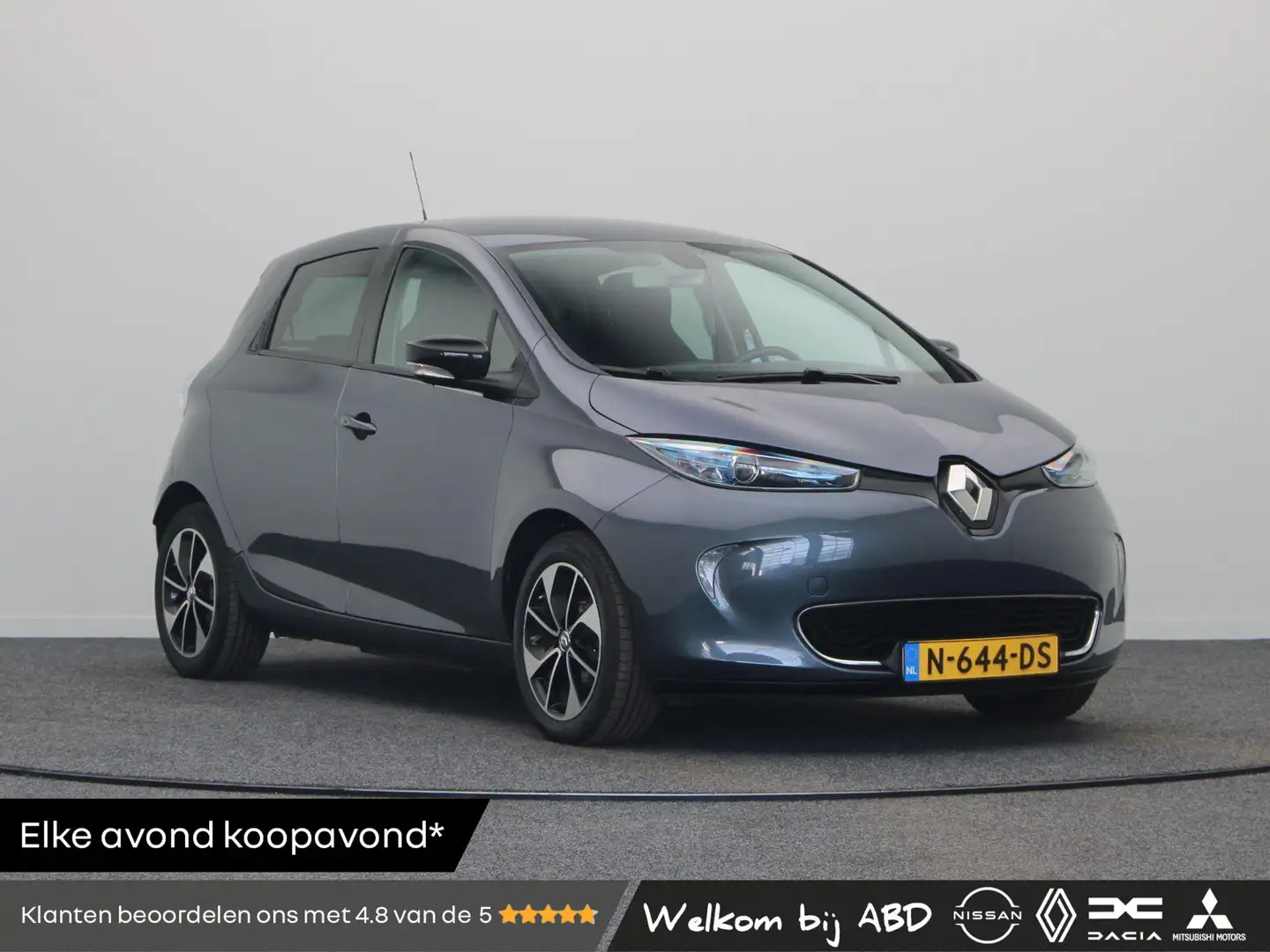 Renault ZOE R90 Intens 41 kWh (ex Accu) | Navigatie | Climate Grijs - 1