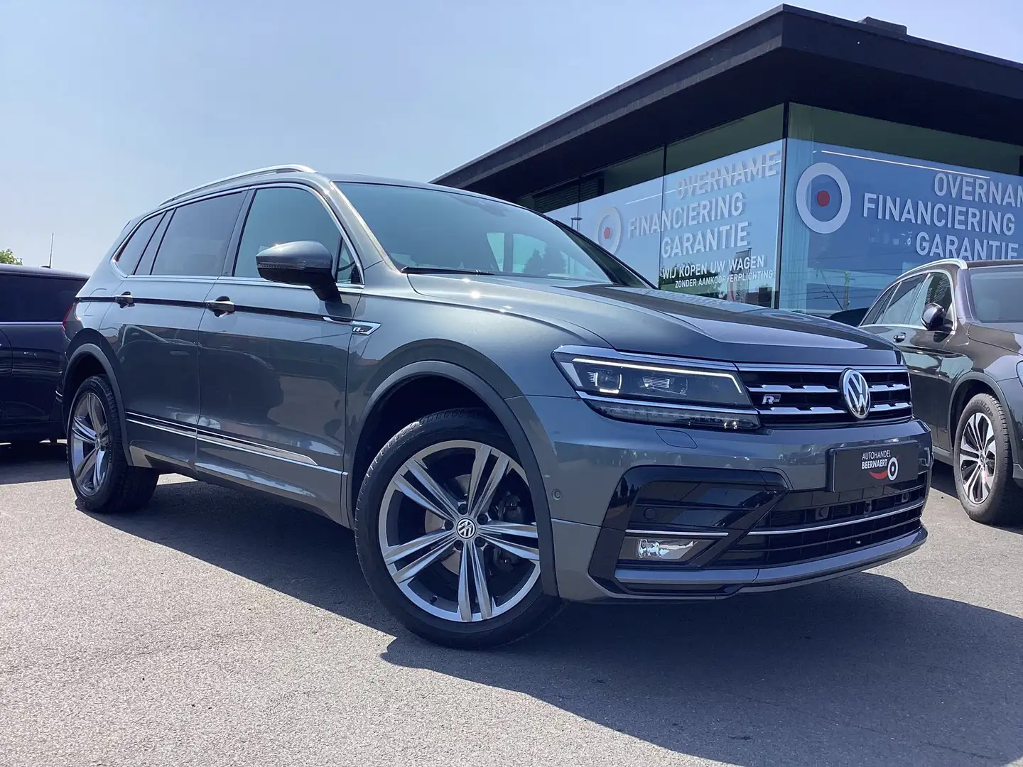 Volkswagen Tiguan Allspace 1.5TSI R-Line/1steEig/59000km/Panodak/360Cam/Leder Серый - 1