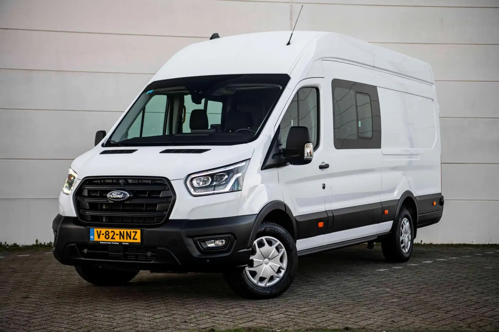 Ford Transit 2.0 TDCI 130pk L4H3 Dubbele Cabine |ACC|Navi|Camer Blanc - 1