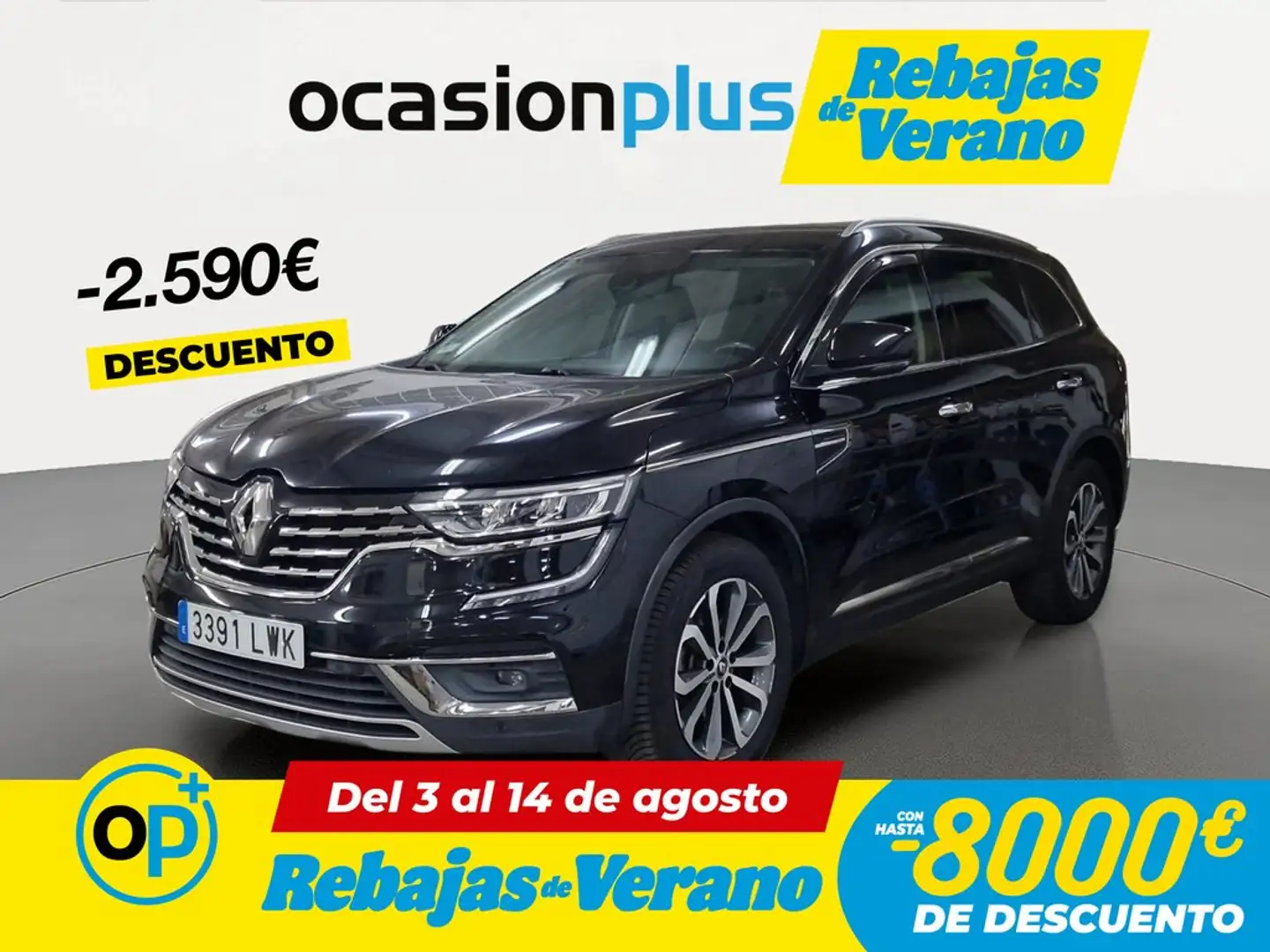 Renault Koleos 2.0dCi Blue Zen X-Tronic 4x4 135kW Negro - 1