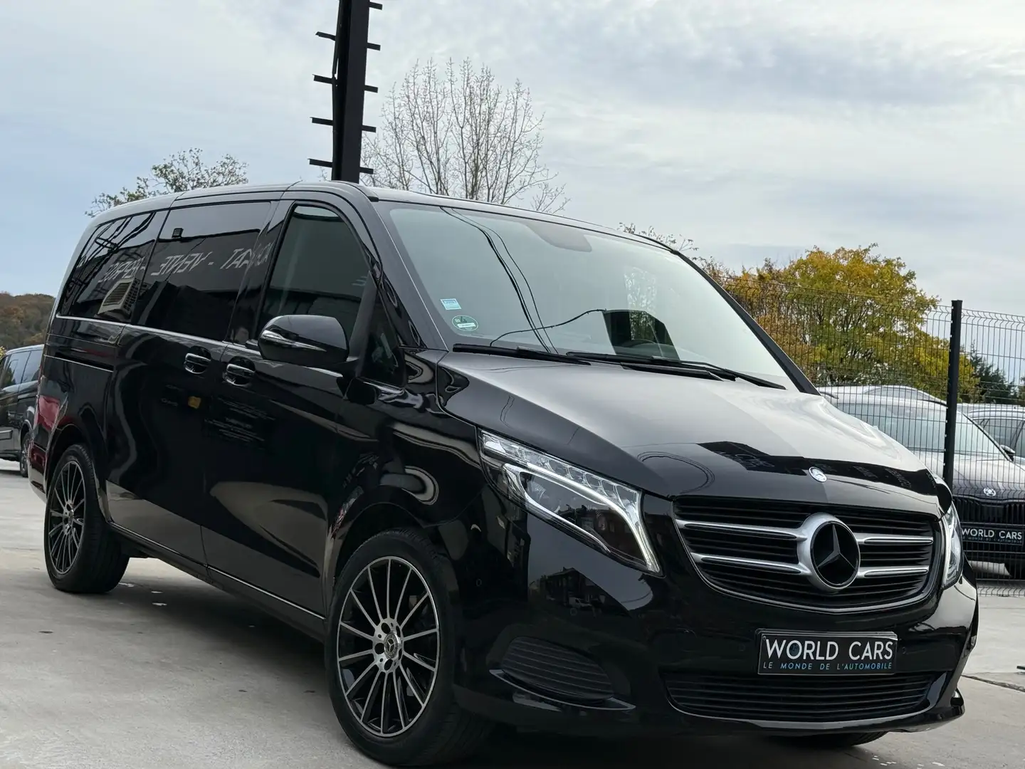 Mercedes-Benz V 220 V 220 d/ TVAC/ CUIR/ 5 PLACES/ BTE AUTO/ CAM/ NAVI Zwart - 2
